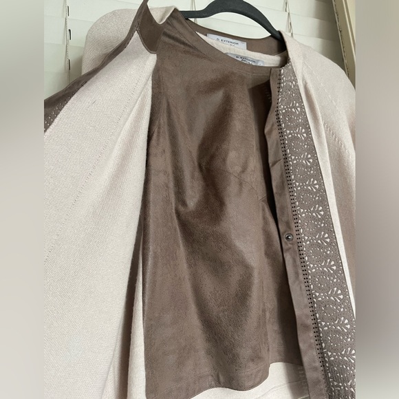 Gorgeous D. Exterior Cashmere Two Piece Cardigan Small - Picture 6 of 15